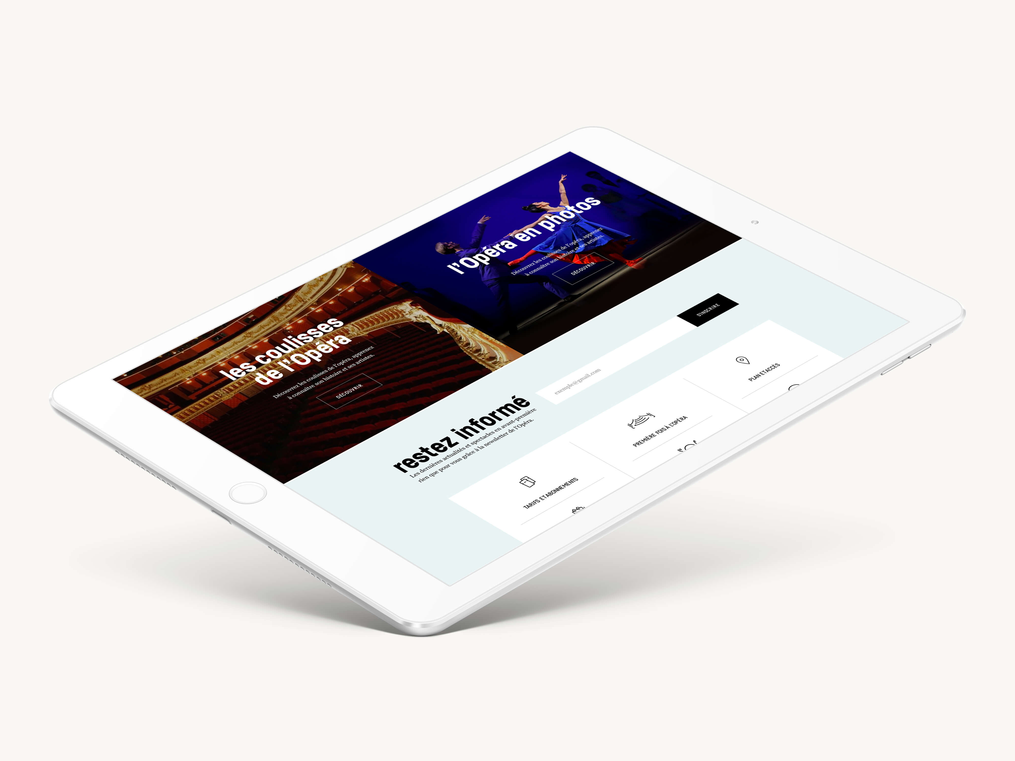 iPad Pro 9.7 White Mockup